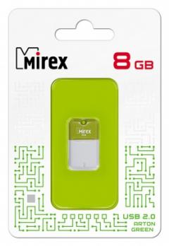 USB 2.0 Flashdrive 8 Gb Mirex Arton Green