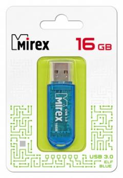 USB3.0 FlashDrives 16Gb Mirex ELF BlUE